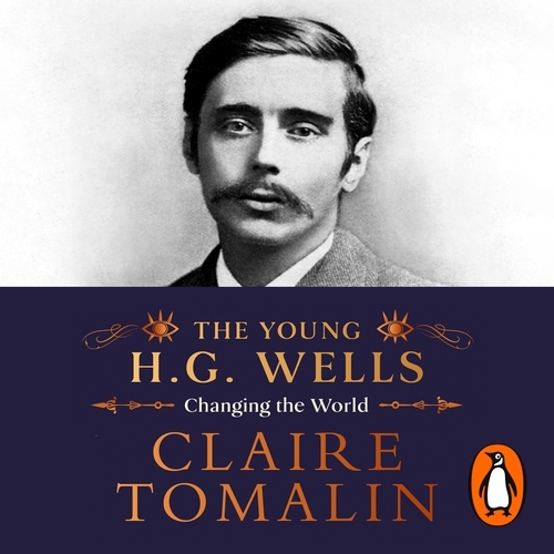 Book cover of The Young H.G. Wells by Claire Tomalin