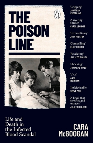 Book cover of The Poison Line by Cara McGoogan