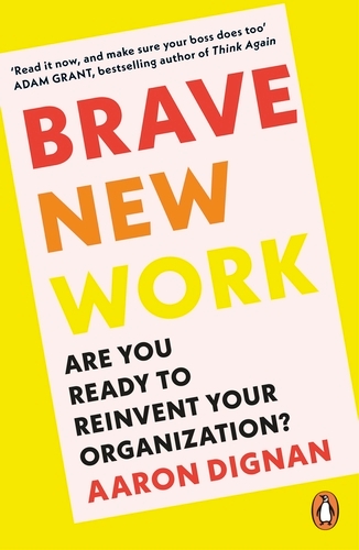 Book cover of Brave New Work by Aaron Dignan