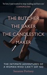 Book cover of The Butcher, The Baker, The Candlestick Maker by Suzanne Portnoy