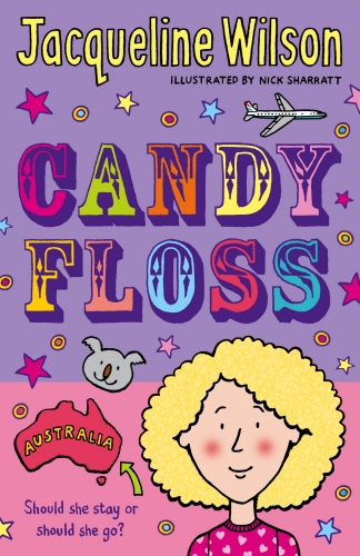 Book cover of Candyfloss by Jacqueline Wilson