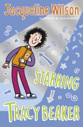 Book cover of Starring Tracy Beaker by Jacqueline Wilson