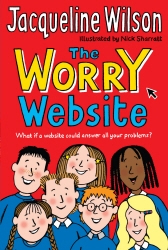 Book cover of The Worry Website by Jacqueline Wilson
