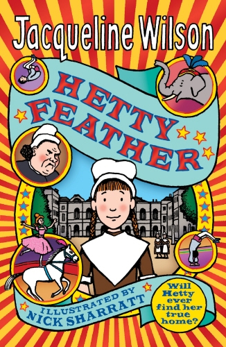 Book cover of #1 - Hetty Feather by Jacqueline Wilson