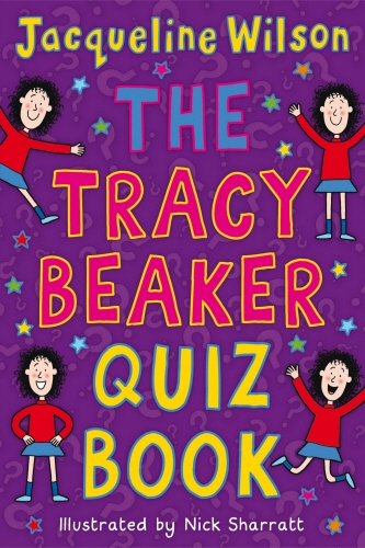 Book cover of The Tracy Beaker Quiz Book by Jacqueline Wilson