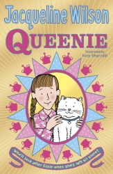 Book cover of Queenie by Jacqueline Wilson