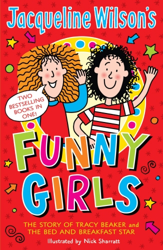 Book cover of Jacqueline Wilson's Funny Girls by Jacqueline Wilson
