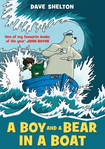 Book cover of A Boy and a Bear in a Boat by Dave Shelton