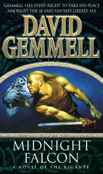Book cover of Midnight Falcon by David Gemmell