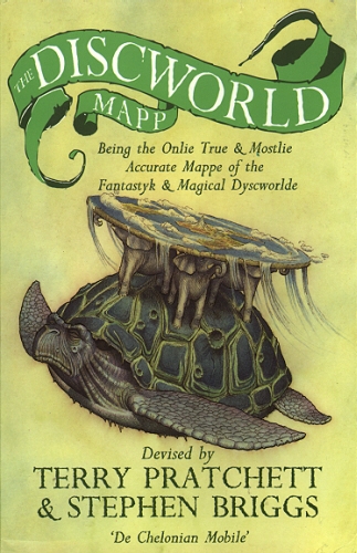 Book cover of The Discworld Mapp by Terry Pratchett, Stephen Briggs