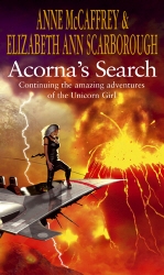 Book cover of Acorna's Search by Anne McCaffrey, Elizabeth Ann Scarborough
