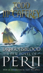 Book cover of Dragonsblood by Todd McCaffrey