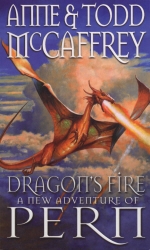 Book cover of Dragon's Fire by Anne McCaffrey, Todd McCaffrey