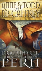 Book cover of Dragon Harper by Anne McCaffrey, Todd McCaffrey