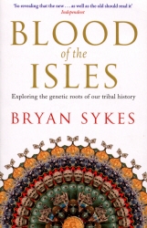 Book cover of Blood of the Isles by Bryan Sykes