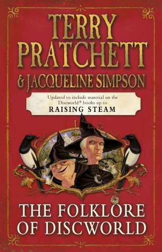 Book cover of The Folklore of Discworld by Terry Pratchett, Jacqueline Simpson