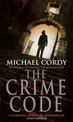 Book cover of The Crime Code by Michael Cordy