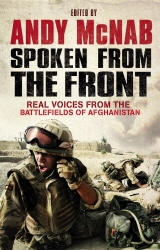 Book cover of Spoken From The Front by Andy McNab