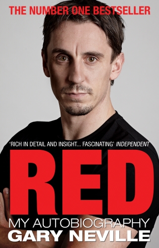 Book cover of Red: My Autobiography by Gary Neville