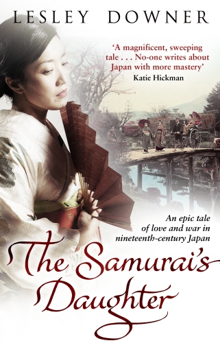 Book cover of The Samurai's Daughter by Lesley Downer