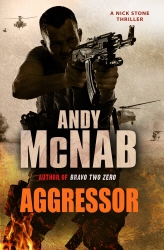 Book cover of Aggressor by Andy McNab