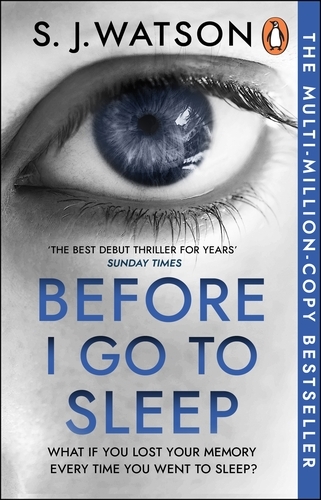 Book cover of Before I Go To Sleep by S J Watson
