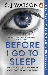Book cover of Before I Go To Sleep by S J Watson