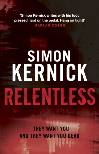 Book cover of Relentless by Simon Kernick