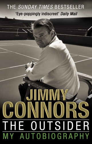 Book cover of The Outsider: My Autobiography by Jimmy Connors
