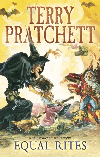 Book cover of Equal Rites by Terry Pratchett
