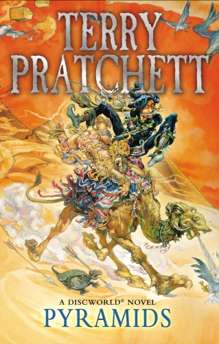 Book cover of Pyramids by Terry Pratchett