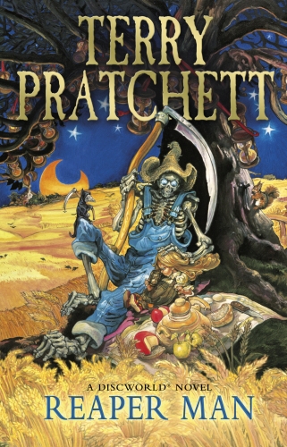 Book cover of Reaper Man by Terry Pratchett