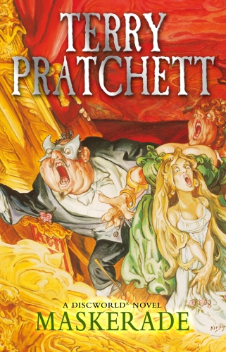 Book cover of Maskerade by Terry Pratchett