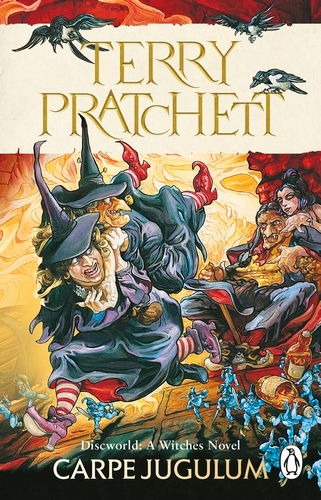 Book cover of #23 - Carpe Jugulum by Terry Pratchett