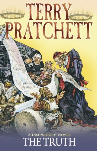 Book cover of The Truth by Terry Pratchett