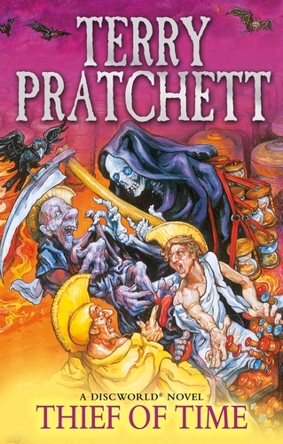 Book cover of Thief Of Time by Terry Pratchett