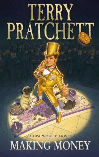 Book cover of Making Money by Terry Pratchett