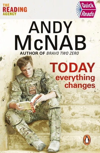 Book cover of Today Everything Changes by Andy McNab