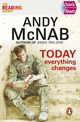 Book cover of Today Everything Changes by Andy McNab