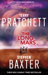 Book cover of The Long Mars by Terry Pratchett, Stephen Baxter