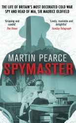 Book cover of Spymaster by Martin Pearce