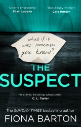 Book cover of The Suspect by Fiona Barton