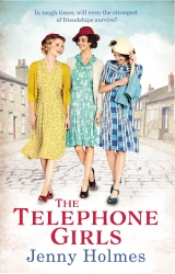 Book cover of The Telephone Girls by Jenny Holmes