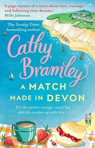 Book cover of A Match Made in Devon by Cathy Bramley