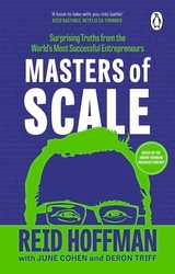 Book cover of Masters of Scale by Reid Hoffman, June Cohen, Deron Triff