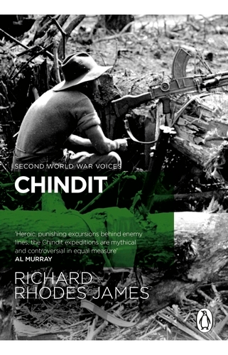 Book cover of Chindit by Richard Rhodes James