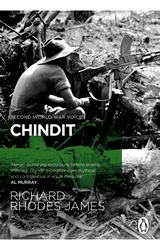 Book cover of Chindit by Richard Rhodes James