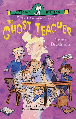 Book cover of The Ghost Teacher by Tony Bradman