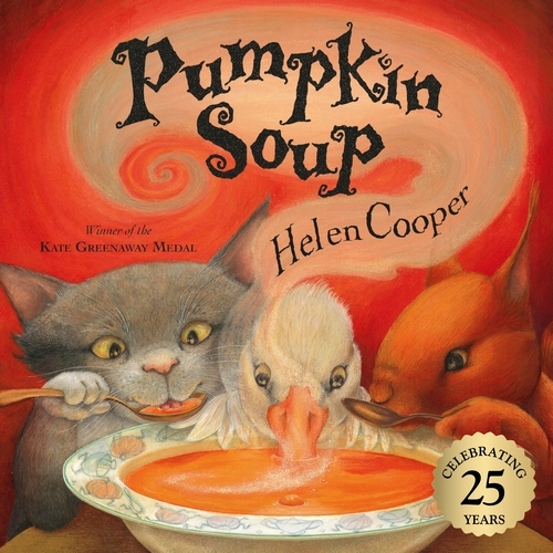 Book cover of #1 - Pumpkin Soup by Helen Cooper