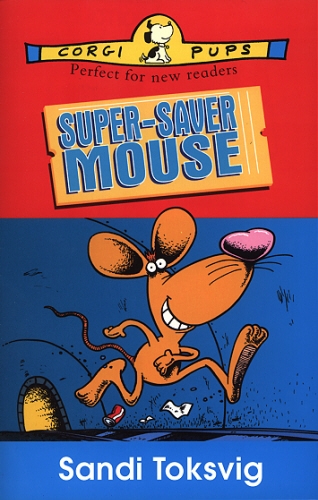 Book cover of Super-Saver Mouse by Sandi Toksvig